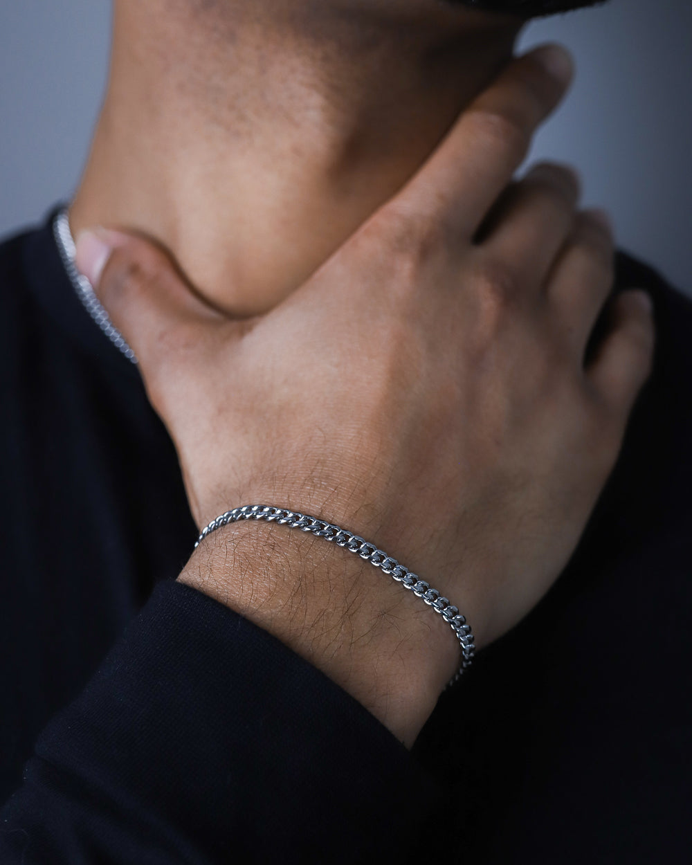 CLEAN CUBANA BRACELET. - 4MM