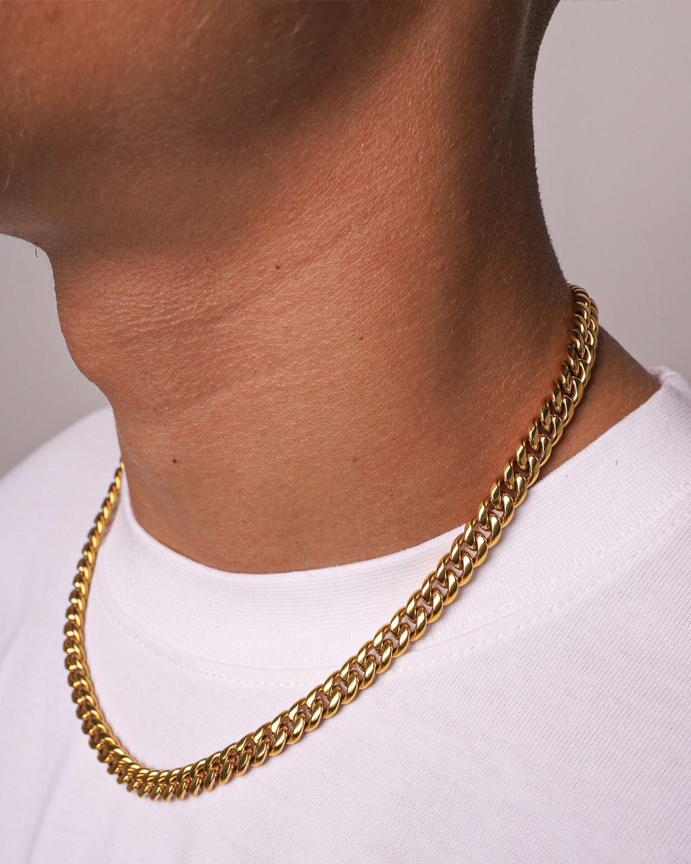 CLEAN CUBANA CHAIN. - 6MM GOLD