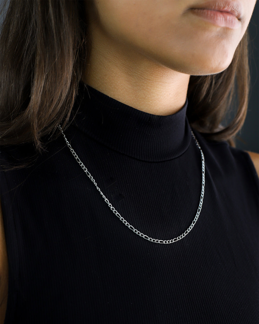 CLEAN FIGARO CHAIN. - 3MM