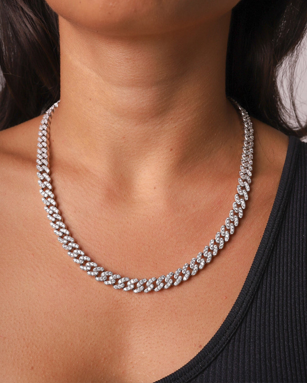 ICY CUBANA CHAIN. - 8MM