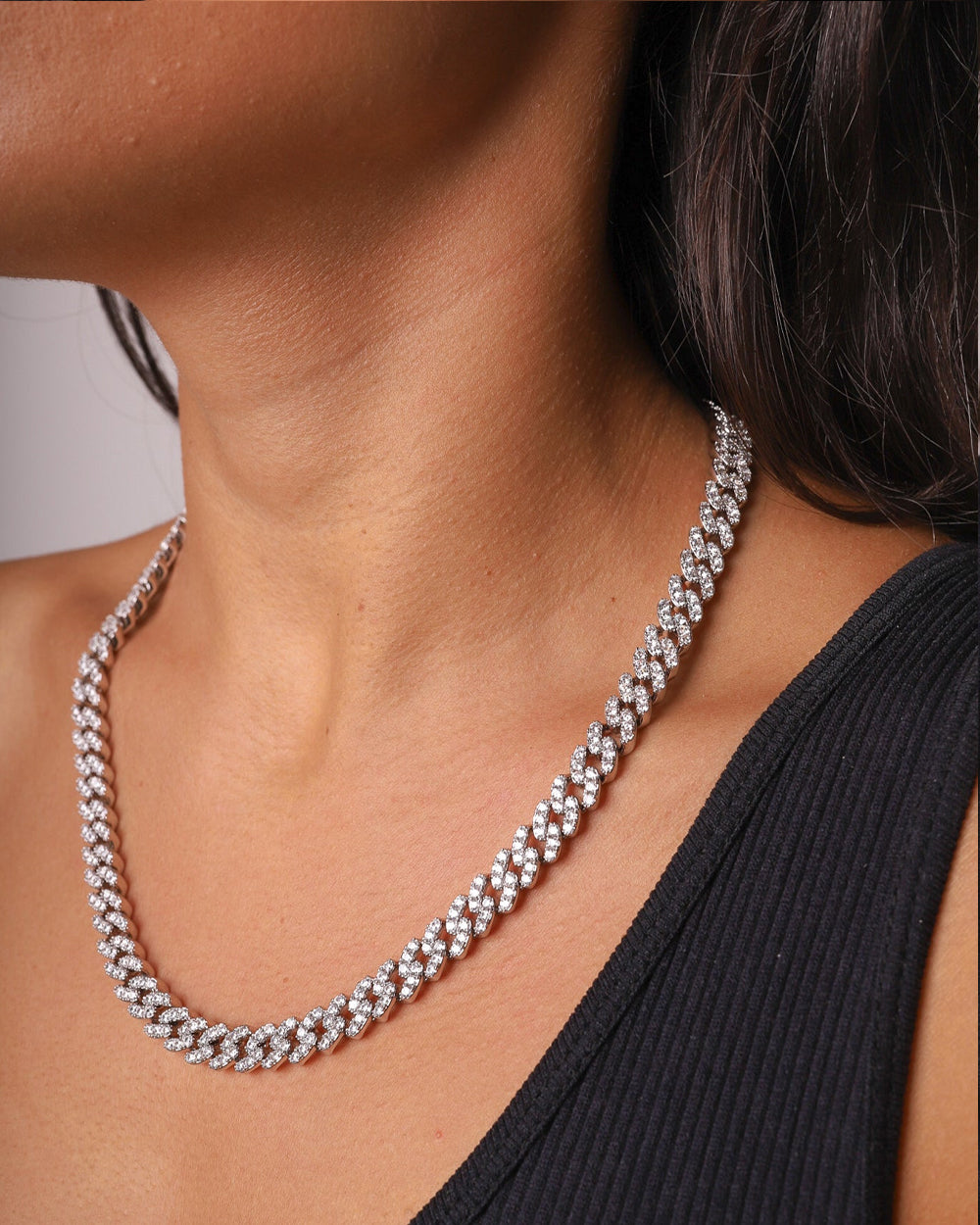 ICY CUBANA CHAIN. - 8MM