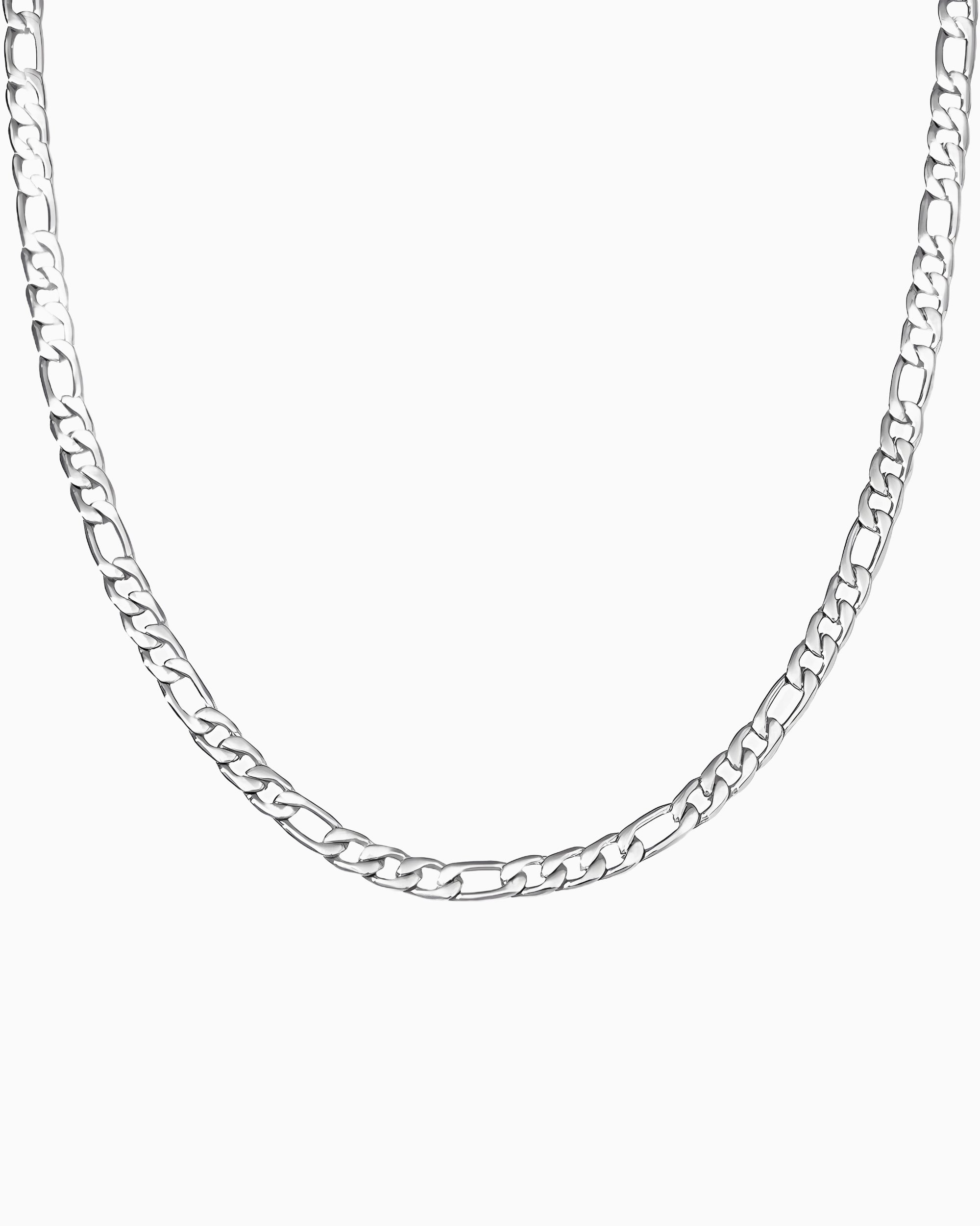 CLEAN FIGARO CHAIN. - 5MM