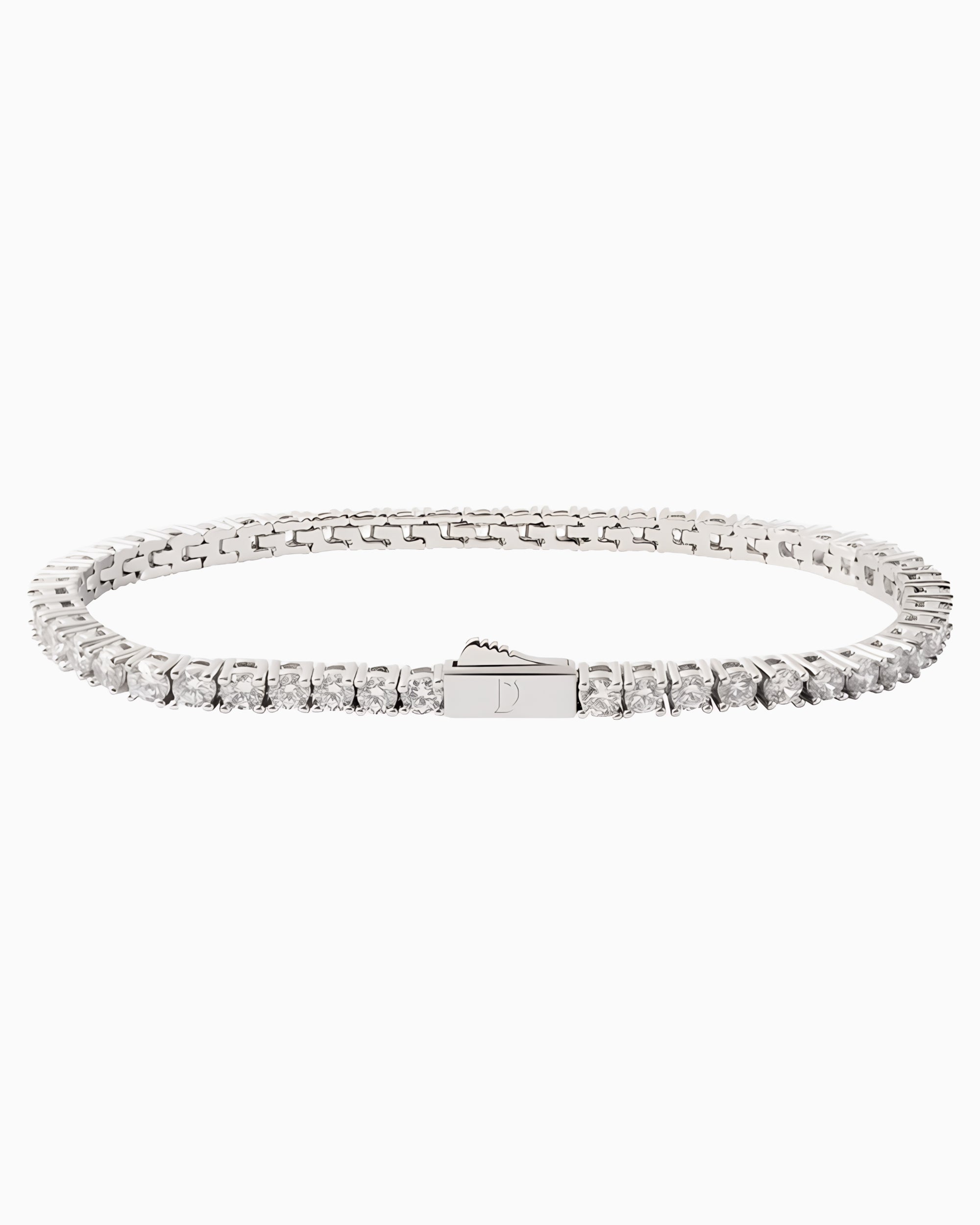 MOISSANITE TENNIS BRACELET. - 3MM